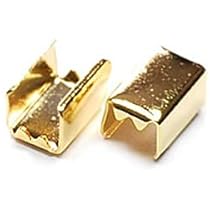 Amazon | アクセサリーパーツ 金具 ツメ付ひも留めゴム留め金具