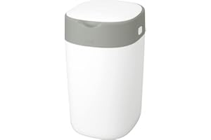 強力密閉抗菌おむつポット ポイテック W防臭 / 117755 コットンホワイト