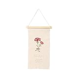 グリーンハウス 刺繍タペストリー S カーネーション 4877-B