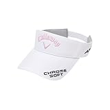 [キャロウェイ] レディース 継続定番 サンバイザー TOUR TW VISOR WM JM/帽子 ゴルフ 23SS_1033_ホワイト/ピンク FR