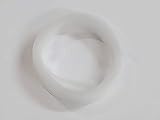 熱収縮チューブ 10mm 内径φ10mm （平置き幅17mm）印字無しで綺麗☆ 収縮比率2:1 (10mm→5mm) シュリンクチューブ 絶縁チューブ 防水 高難燃性 収縮チューブ (1M, クリアー（透明）)