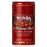 アサヒ WONDA モーニングショット (185g×30本)×3箱