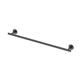 Gatco 4240MX Latitude II 24" Towel Bar, Matte Black [並行輸入品]