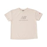 [ニューバランス] キッズ 半袖Tシャツ 吸水速乾 Stacked Logo ショートスリーブTシャツ (ABT45065) LEN(リネン)