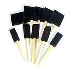 12 Piece Assorted Foam Paint Brushes [並行輸入品]