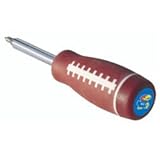 カンザスジェイホークスpro-grip Football Screwdriverとドリルビット