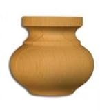 アメリカ直輸入　Bridle Round Bun Foot #4070 ２個セット