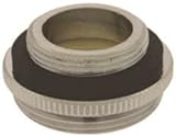 Neoperl 15 3060 5 2466358 Neoperlアダプタ、オス11 / 16 " - 27 xオス55 / 64インチ- 27、鉛フリー