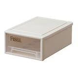 （まとめ） 天馬 Fits フィッツケース プチ W184×D272×H102mm カプチーノ 1個 【×4セット】