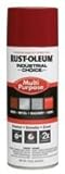 Rust-Oleum 1666830 1600 System Multi-Purpose Enamel Spray Paint, 12-Ounce, Banner Red [並行輸入品]