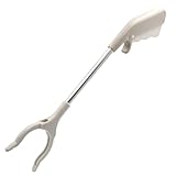 マジックハンド 介護用 軽量 40cm ゴミバサミ 清掃トング つかみ棒 マジックリーチャー 万能ロングハンド 万能 軽い 取っ手が握りやすい ロング お助けハンド ゴミ拾い ゴミクリップ つかみ棒 高齢者 子供 用 ステンレス製