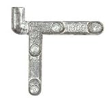 Zinc Swivel Key Package of 20 by CR Laurence