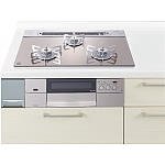 Panasonic ガス W750ステンゴトク両面焼連動銀 QSS83L2 WPSLP