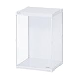 J-STAGE スタンダード ハイタイプ コレクションケース uvカット アクリル 背面ホワイト 本体ホワイト