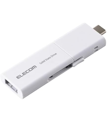 Amazon.co.jp: エレコム ESD-EYB2000GWH 外付けSSD USB-A接続 PS5/PS4
