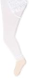 Jefferies Socksベビー女の子マイクロファイバーRhumba Footless Tights カラー: ホワイト