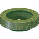 ナカニシ カップゴム砥石 10個入 64851
