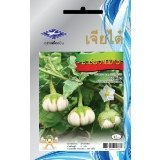ホワイトEggplant – Dish Like ( 280 Seeds )品質Seeds – 1からパッケージChai Tai、タイ