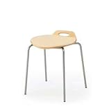 ITOKI（イトーキ） スタッキングスツール orno（オルノ）160DF 座面：ビニルレザー張 コーンベージュ KJA-160DF-94K9