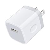 1ポート USBコンセント USB充電器 USB電源アダプター (5V /1.1A 軽量でコンパクト PSE認証済み） AILKIN usbアダプター アイホン16充電器 スマホ 充電器 usbコンセント 充電アダプター ac充電器 ipad 充電器 急速充電iPhone 16/15/14/13/12/11シリーズ Galaxy LG Xperia IQOSその他Android各種対応 ホワイト