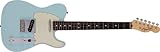 Fender ショートスケールギター Made in Japan Junior Collection Telecaster®, Rosewood Fingerboard, Satin Daphne Blue ソフトケース付き