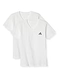 [アディダス] VネックTシャツ AP45702 2枚組 ボーイズ ホワイト 140
