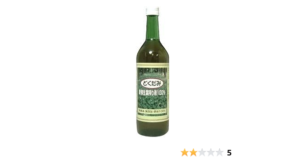Amazon 国産ドクダミ生葉ドリンク どくだみ新鮮生葉搾り液100 7ml入り 掘り出し市場 お茶飲料 通販