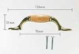 WAKI 木製取っ手　TW-349〈AB〉