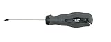 Task Tools T50232C 4-Inch C Number-2 Phillips Screwdriver with Rubber Grip and Hang Tag [並行輸入品]