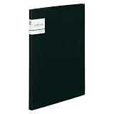 セキセイ クリアファイル アドワン A4-S 30ポケット ブラック AD-2031