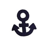 ニットワッペン　ワンサイズ　イカリ