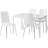 ダイニングテーブル(本体のみ) 【シュクル W120】 長方形 幅120cm×奥行75cm 天板：鏡面仕上げ ホワイト（白）