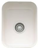 Franke CCK110-13BT Fireclay 12.63-Inch by 15.45-Inch by 7.87-Inch Single Bowl Undermount Kitchen Sin