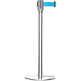 Amazon Co Jp ベルトパーテーション L5 51s 赤ベルト バラ売り ポールパーテーション ガイドポール ポールスタンド 4方向連結可能 文房具 オフィス用品