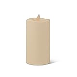 The Gerson Company 43215 3 x 6 Ionizing Resin Candle LED with 5-Hour Timer Feature Bisque [並行輸入品]