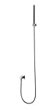 Isenberg HS1004CP Universal Fixtures Round Hand Shower Set With Wall Elbow and Holder, HS1004, Polis