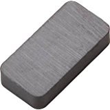 TRUSCO フェライト磁石 30mmX10mmX5mm 10個入り TF30K10P