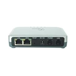 Grandstream Handy Tone-503 / 1-電話入力口、1-電話出力口、1-LAN、1-WAN