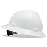 v-gardハード帽子、fas-tracラチェットサスペンション、サイズ6 1 / 2 – 8、ホワイト、Sold As 1 Each