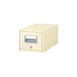 ライオン事務器 卓上キャビネット W260×D510×H210mm アイボリー B6-11N 455-67