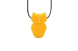 Jellystone Designs Owl Pendant Teether Necklace - Canary Yellow by Jellystone Designs [並行輸入品]