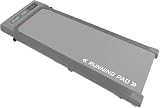 BARWING(バーウィング) ランニングパット ルームランナー ハンドル無し MAX10km/h MAX12km/hランニングマシン ウォーキングマシン ランニングマシーン トレッドミル ルームランナ ランニングましーん家庭用 ホームジム 健康器具 家庭用 静音 電動 折り畳み 高齢者 防音 マット (03. グレー MAX10km/h)