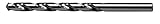 Viking Drill and Tool 2850 0 Type 240-B Bright Finish Jobber Drill 118 Degree Point HSS Bit (12 Pack