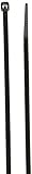 Monoprice Cable Tie 8 inch 40LBS, 100pcs/Pack - Black [並行輸入品]