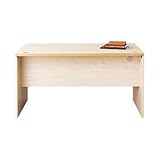 Garage パソコンデスク fantoni テーブル 幅140cm 奥行き70cm GL-147D 白木