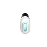 明誠 Bluetooth 5.3 イヤホン ワイヤレスイヤホン 片耳 ヘッドセット HD音質 ハンズフリー通話 超小型 マイク内蔵 (ホワイト)