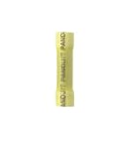 Panduit BSMV6X-Q Butt Splice Vinyl Insulated Metric 2.5-6.0 sq. mm Wire Range Yellow 6.4mm Max Insul