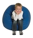 Round Bean Bag in Blue (26 in.) [並行輸入品]
