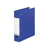 リヒトラブ リクエスト D型 リングファイル A4 青 10冊 G1280-8_10