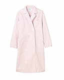 ドクターコート(レディス長袖ダブル) 51-017 ピンク サイズ:LL 住商モンブラン 医療従事者向け
